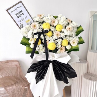Condolences Flower Stand - Final farewell
