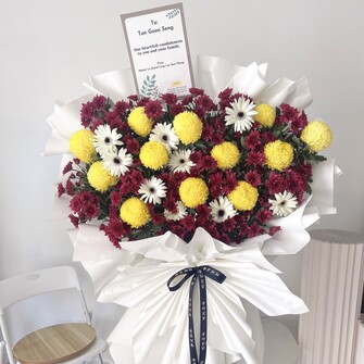 Condolences Flower Stand - Always in heart 02