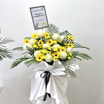 Condolences Flower Stand - Loving Farewell 03