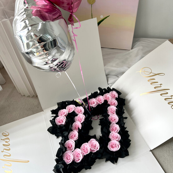 Birthday age surprise box
