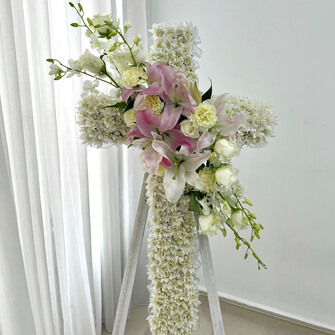 Christian Cross Wreath