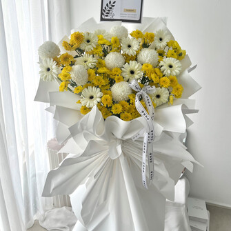 Condolences Flower Stand - Forever remembered 05