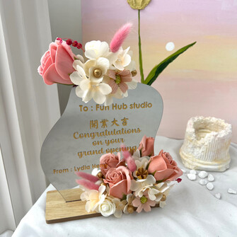 Opening table mirror - Nude Pink theme 