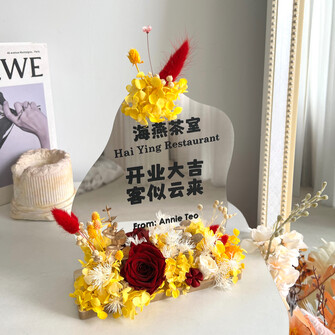 Opening table mirror - spark yellow theme 