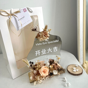 Opening table mirror - Vintage theme 