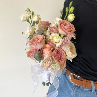 Antique vintage hand bouquet