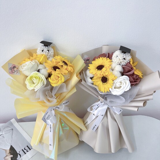 Classic convo soap flowers